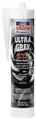 PERMATEX 82195 Ultra Grey Silicone 13oz Cartridge