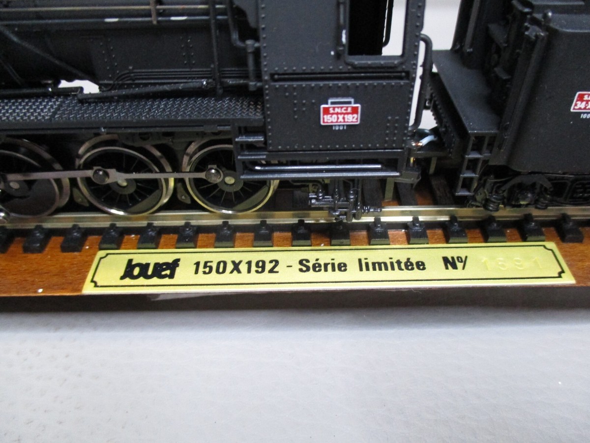 Locomotive Vapeur Jouef HO – 150 X 192 SNCF – Train électrique – Boîte Série Limitée
