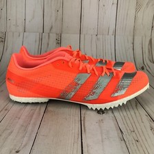 Adidas Adizero MD Track  Field Spikes Sprint Coral Silver Mens Choose Size
