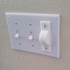 Light Switch Guard, Fully Closed Cover, Protector, Lockout, lock out, Heavy Duty