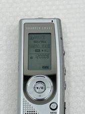 128MB Sharper Image Digital Voice Recorder W/FM Tuner + MP3 Holds Up To 34 Hours