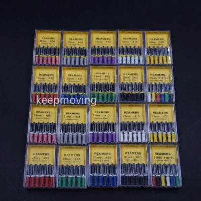 Dental Endo Hand Use K/H-Files 31/25/21mm Stainless Steel Root Canal REAMERS