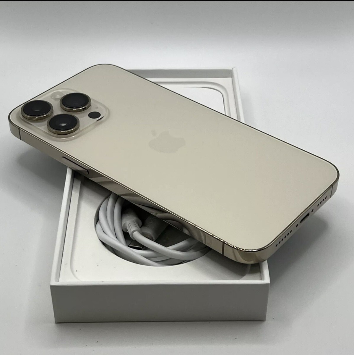 Apple iPhone 14 Pro Max - 256GB - Gold (Three) 194253381327