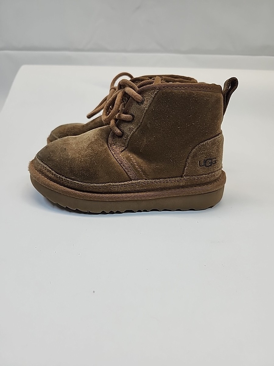Kids UGG Neumel II Boot Suede Upper 1017320T Chestnut Size 11 Made In  Vietnam