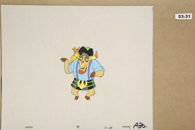 Beetlejuice Original Production Drawing And Cel 53-31 Used Cond.