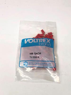 SPC / Voltrex TJ-200-R, Pin Jack, Blue, Vertical, Pack of 100