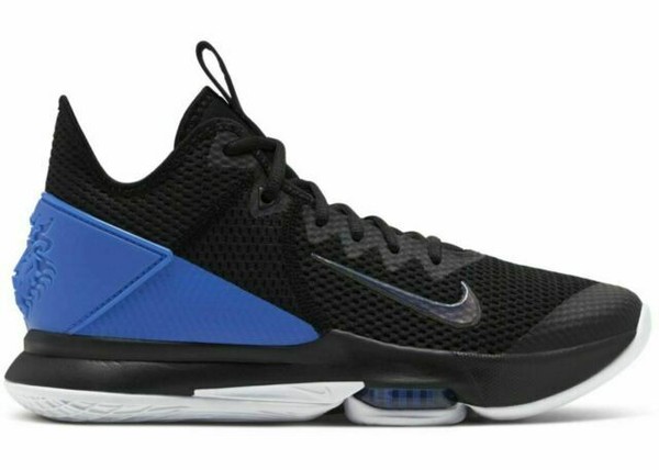 Size 14 - Nike LeBron Witness 4 Black Hyper Cobalt for sale online | eBay