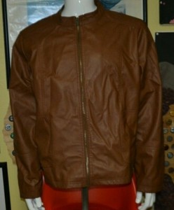 faded glory leather jacket