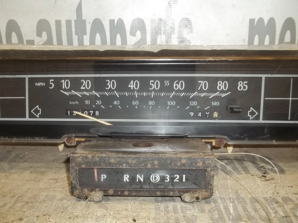 85-88 CADILLAC DEVILLE FLEETWOOD TRACCIÓN DELANTERA OEM INSTRUMENTO ANALÓGICO VELOCÍMETRO CLÚSTER Foto 4 de 4