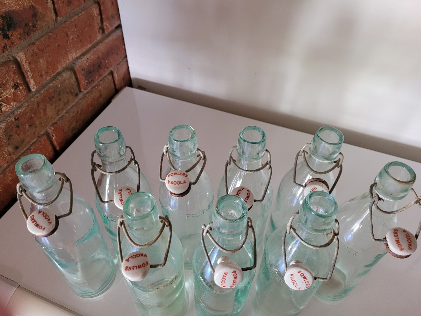 FOWLERS VACOLA GREEN 9 x 1 PINT JUICE BOTTLES eBay