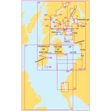 Admiralty Small Craft Charts 5610: The Firth of Clyde - FULL SET