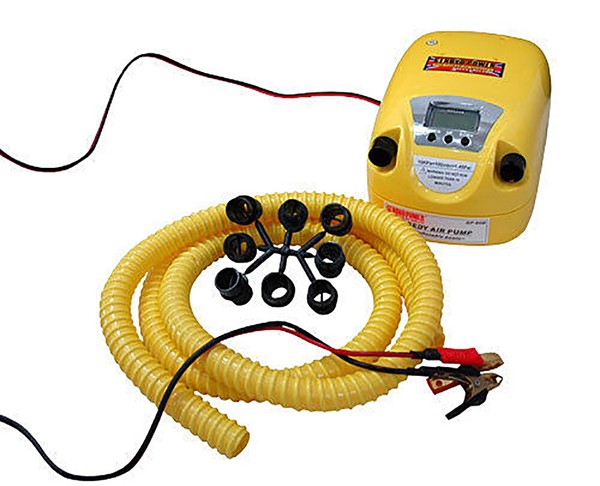 Elektrische Luftpumpe FüR Schlauchboote Kompressor Luftpumpe Outdoor-image