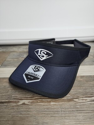 New Louisville Slugger Visor Adult Baseball Softball Navy Blue