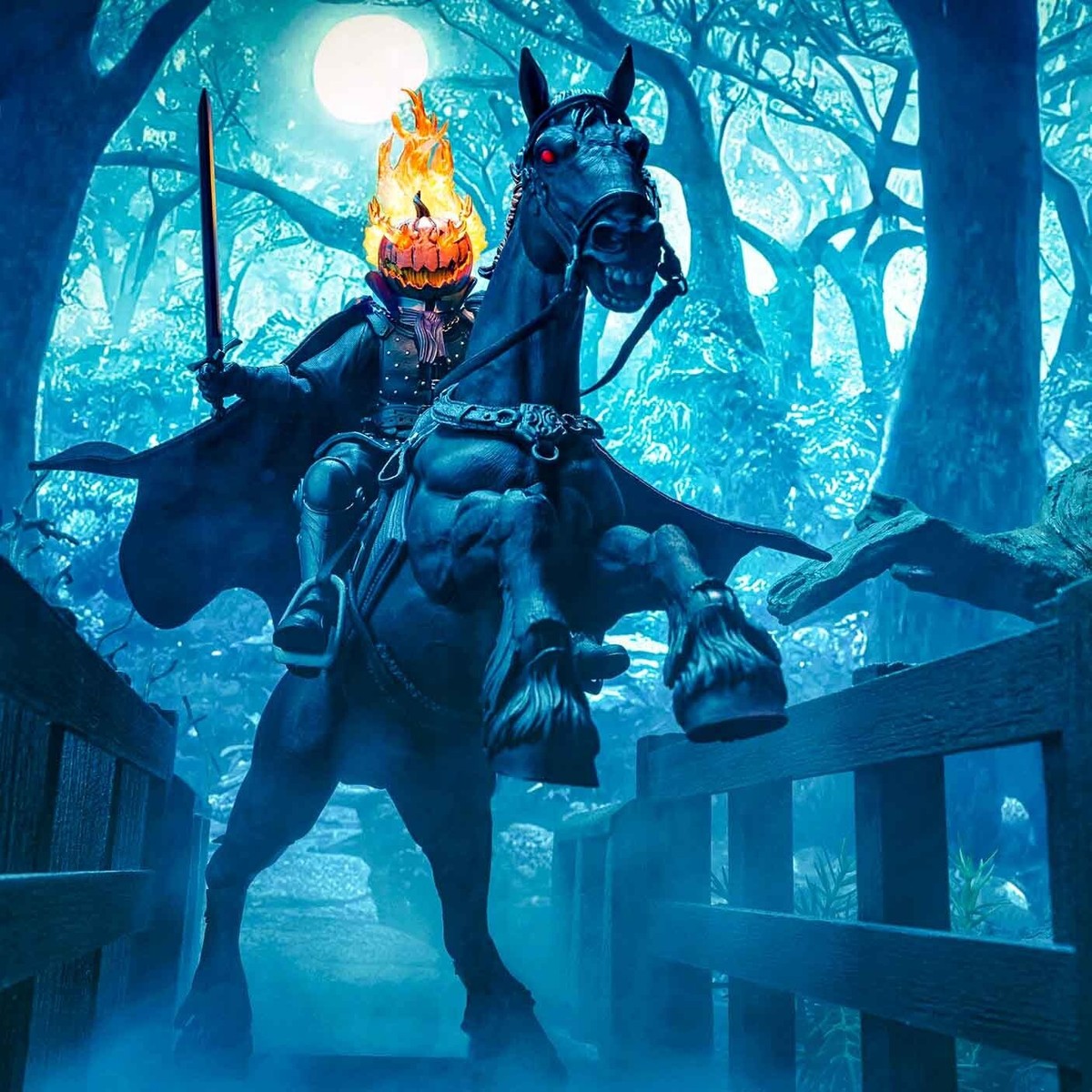 【開封品】 Mythic Legions HEADLESS HORSEMAN MYTHIC LEGIONS Headless Horseman EXCLUSIVE Figura Obscura Action
