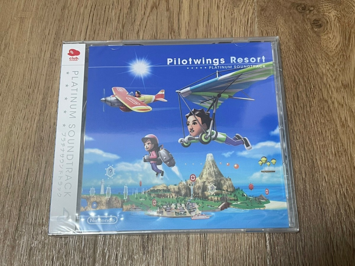 A Brand New CLUB NINTENDO Pilotwings resort Platinum Soundtrack CD