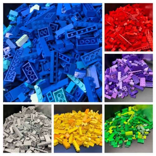 LEGO Bulk 125 ! Pièces et pièces de briques - lots - sélectionnez votre couleur d'occasion - Photo 1/36