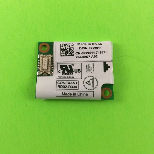 Dell Latitude E6420 14" Genuine Laptop Modem Card YW011 RD02D330 NT