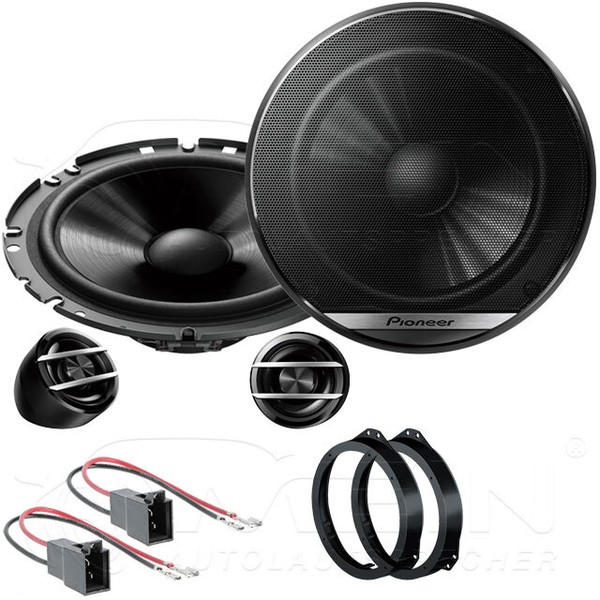 Pioneer Lautsprecher FüR Opel Vectra A 1988-1995 Front Vorn 2-Wege 300W #Alpz-image