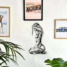 Minimalist Abstract Metal Wall Art Decor Metal Wall Hanging for Living Room