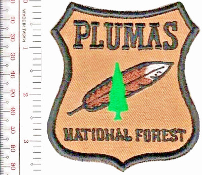 PLumas Hot Shot Foret Service Fire Crew Plumas National Forest Sierra NO TARIFF