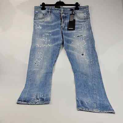 DSQUARED2 Blue Skater Jeans New IT56