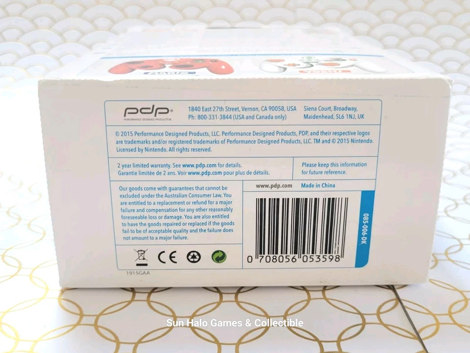 NEW Donkey Kong Wired Fight Pad Nintendo Wii/Wii U PDP Controller Sealed - Image 3 of 4