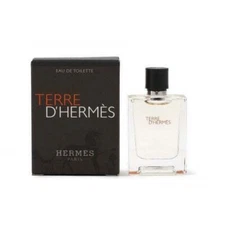 Terre D'Hermes By Hermes Men Mini 0.42 oz 12.5 ml * Eau De Toilette * Spray Nib