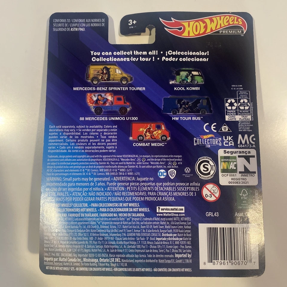 Hot Wheels Premium Kool Kombi Green Lantern 2/5 - Image 2 of 2