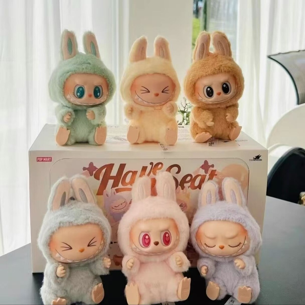Authentic POP MART LABUBU 'The Monsters Have a Seat' Blind Box