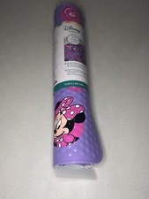 Disney Baby Minnie Mouse Purple Bath Mat With 187 Skid-Resistant Suction Cups