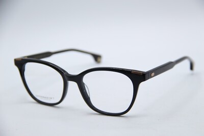 ENTOURAGE OF 7 LOS ANGELES LILLIAN BLACK GOLD AUTHENTIC EYEGLASSES