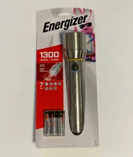 ENERGIZER Vision HD 1300 LUMEN LED Flashlight w/ AIRCRAFT Aluminum Body - 7 MODE