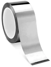 Silver Mirror Metallized Foil Mylar Polyester Screen Printing Tape (Many Sizes)