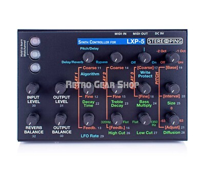 Stereoping CE-1 LXP-5 Midi Controller for Lexicon LXP-5 Multi