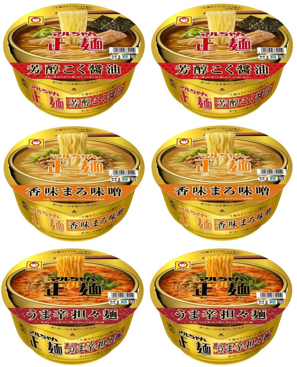 Maruchan Ramen Noodles SEIMEN Cup Miso Soy Sauce Instant Food