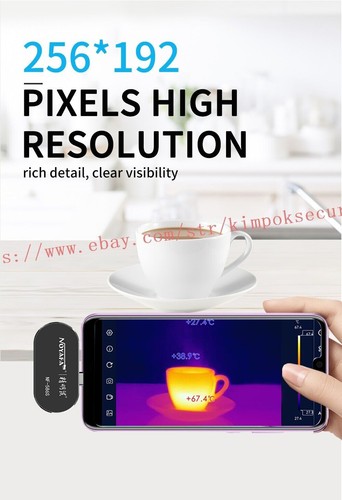 New NF-583S/NF586S Infrared Thermal Imaging Handheld Phone Camera Thermal Imager - Imagen 11 de 27