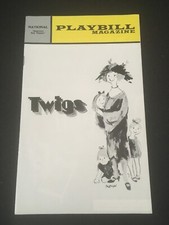 TWIGS Playbill - The National Theatre, 1973