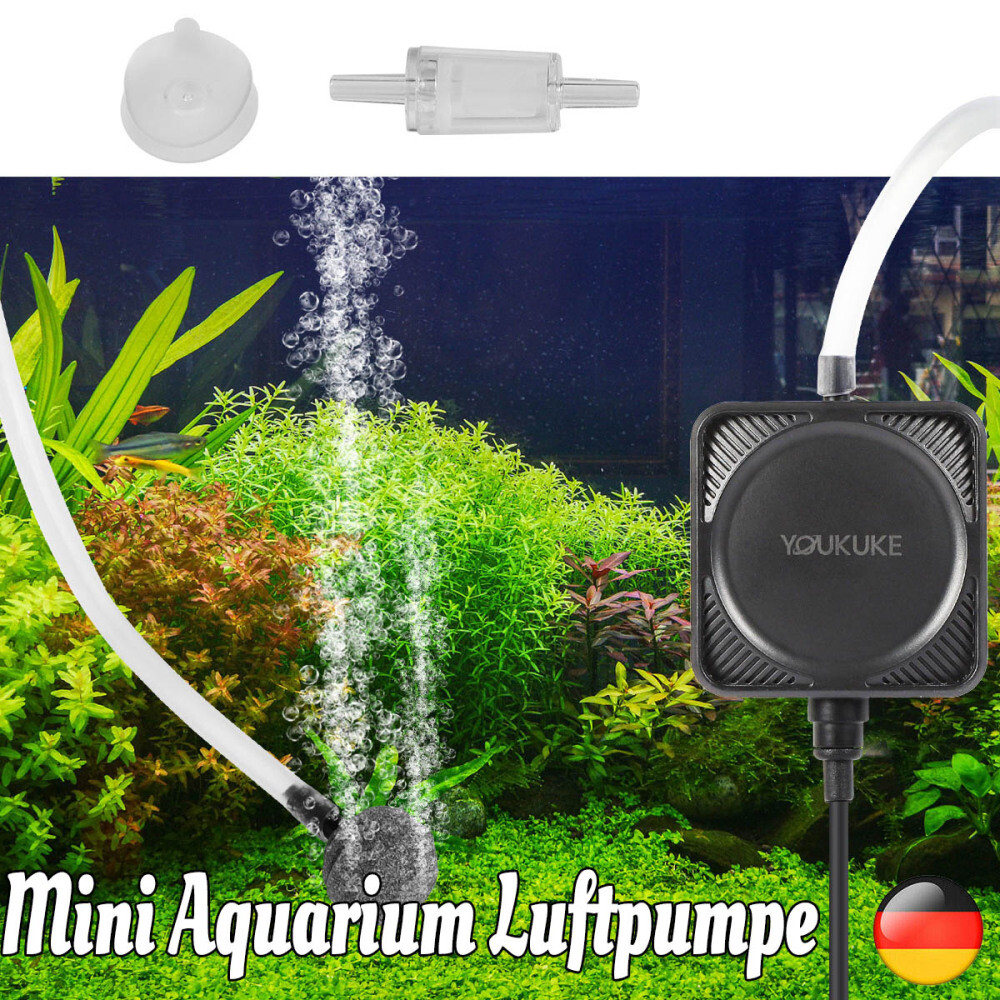 NUOVO aeratore ultra silenzioso acquario ossigeno pompa aria acquario pompa ossigeno DHL foto 3