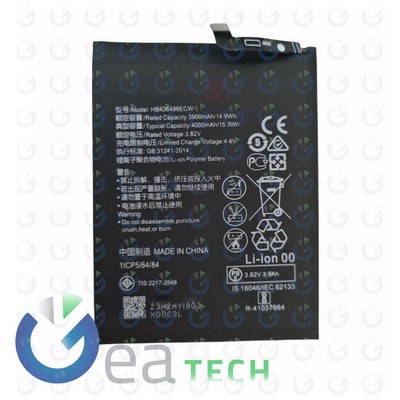 Batterie Huawei Mate 10 BLA-L09 P20 Pro CLT-L09 Honor 20 V20 HB436486EC Ersatz
