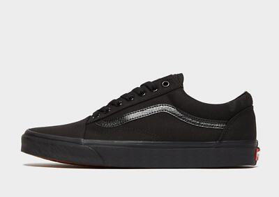  Authentic Vans Old Skool  (Herren alle Größen: UK 6 - 12) schwarz