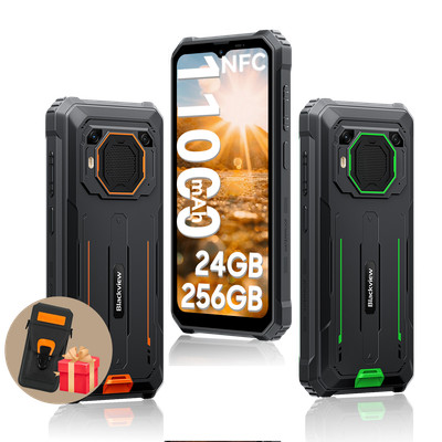 Blackview BV6200 Plus Android 14 Outdoor Smartphone 24GB+256GB 11000mAh 6,6'' NFC