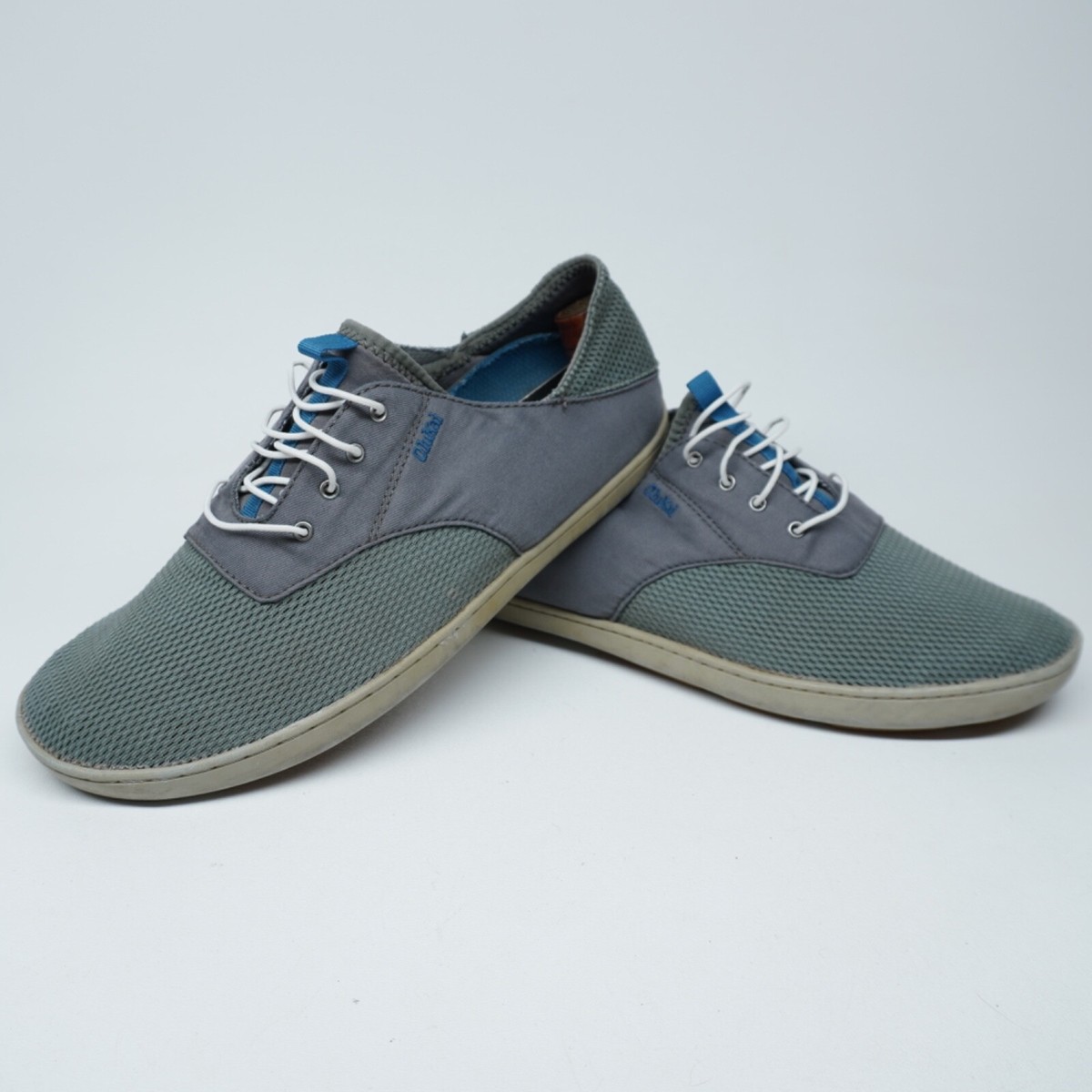 Olukai Nohea Mesh Shoes Mens Grey White Loafers Slip On Sneakers Sz 11 Amazon.com | OLUKAI Nohea Mesh Men main image 4