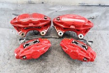 2017 INFINITI Q60 SPORT 3.0T VR30 OEM RED AKEBONO BRAKE CALIPERS ASSY #7217