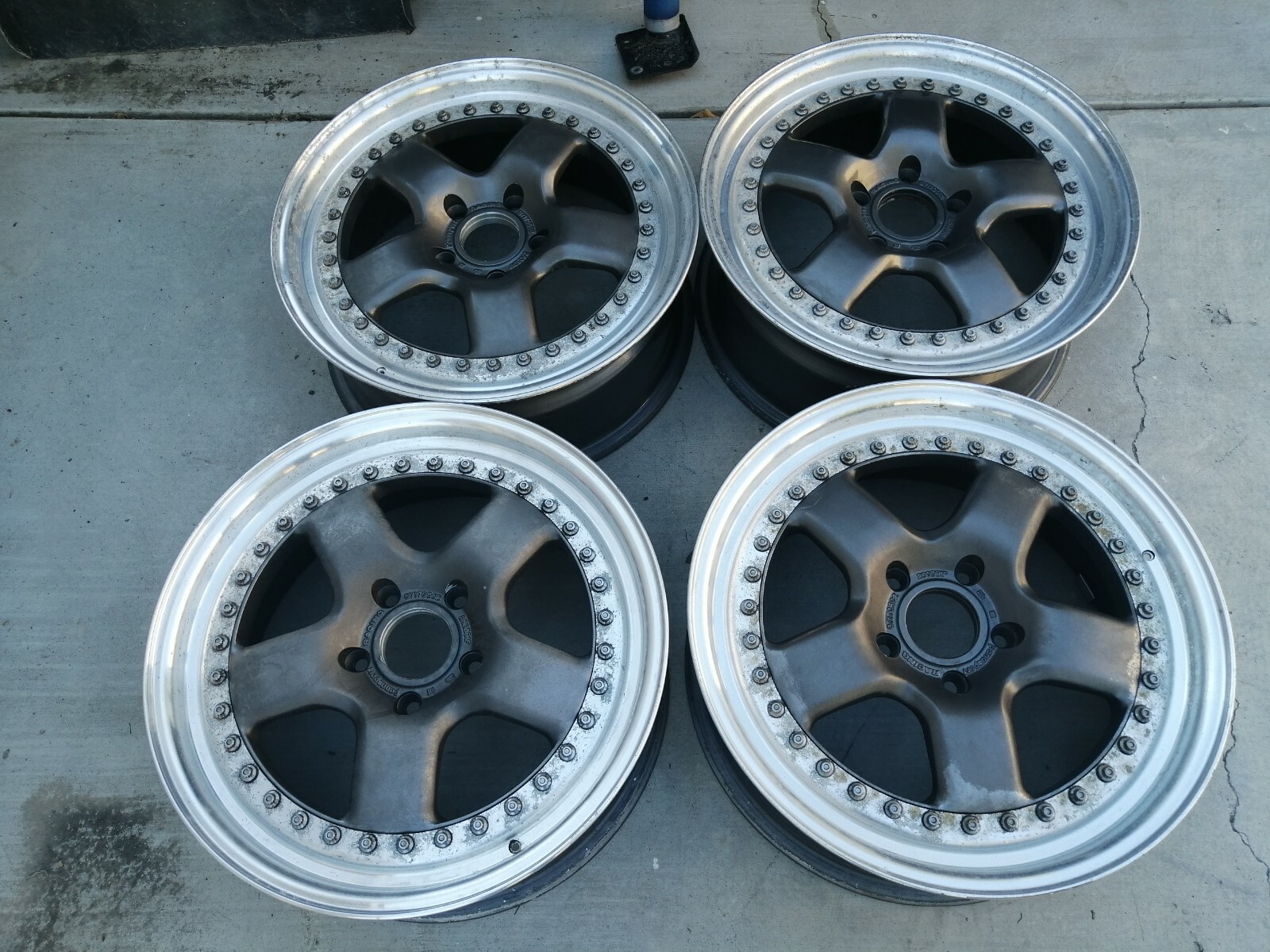 rare jdm Panasport G7 C5C2 17x7 +35 5x114 ITR tsx civic rsx 