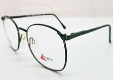 Excellent True Vintage Subtle Dark Green Marble Affinity Eyeglass Frames NOS