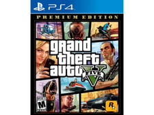 Grand Theft Auto V Premium Online Edition (Sony Playstation 4, 2014)