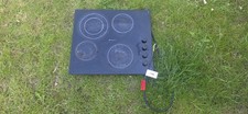 Hotpoint CRM 641 D C Electric Ceramic Hob 4 Zone Built-In Cooker Hob Working