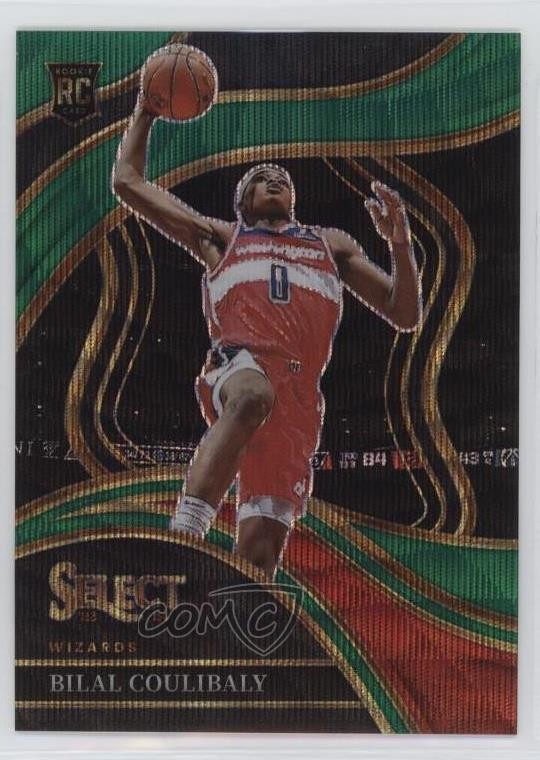 2023 Select Courtside Green Wave Prizm 20/50 Bilal Coulibaly #268 Rookie RC 0fo5