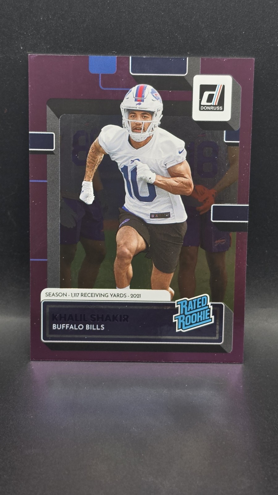 Khalil Shakir Panini Donruss #343 Season Stat Line