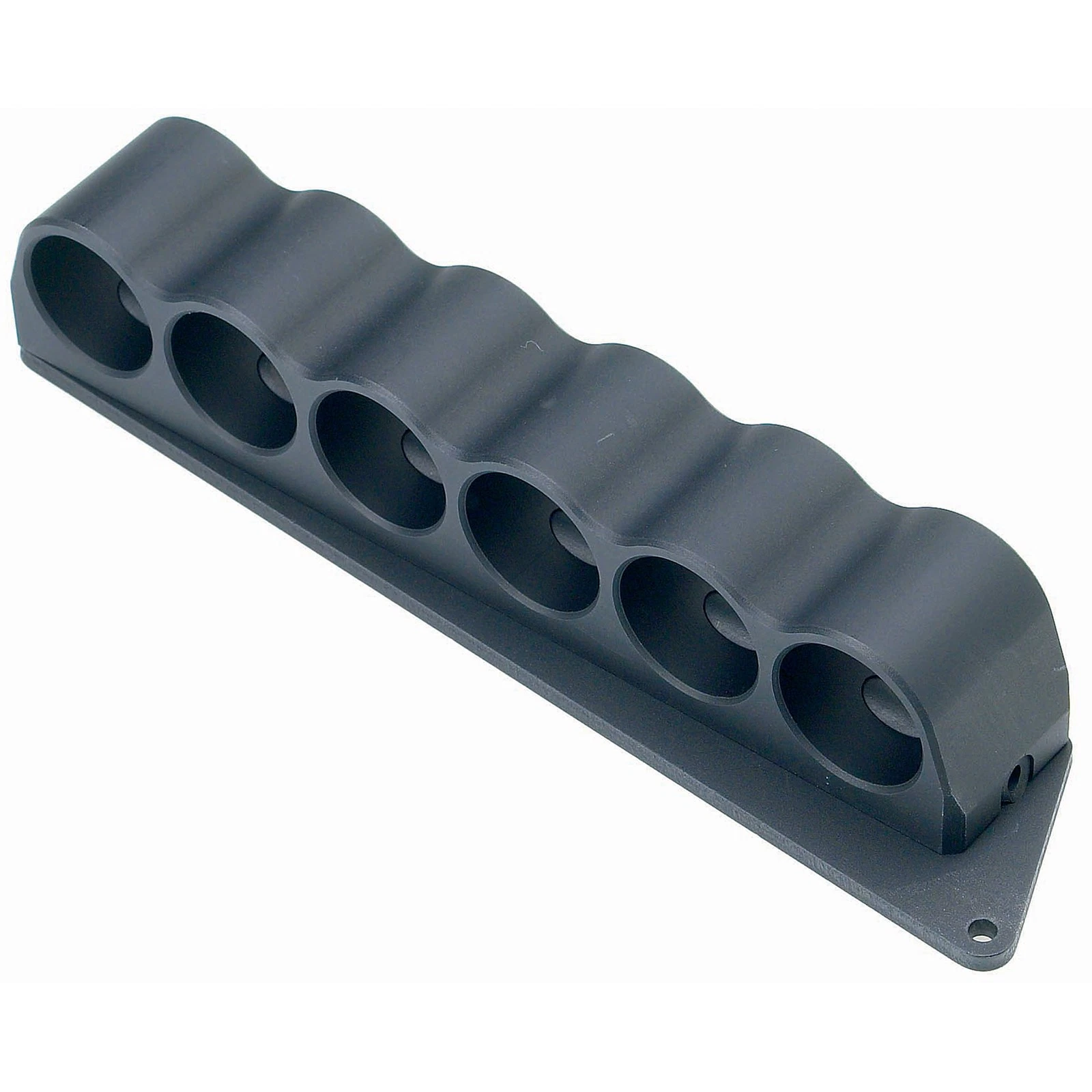 Mesa Tactical 6-Shell Side Saddle 12GA Carrier for Mossberg 500/590 Black 9-img-0